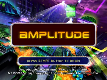 Amplitude screen shot title